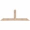Ekena Millwork Portland Smooth Timber Gable Bracket, Douglas Fir, 72"W x 27"H x 1 1/2"D x 5 1/2"F, 9/12 Pitch GBW072X27X0206POR00SDF - alternate 1